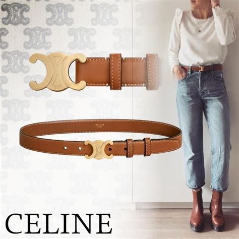 beige celine belt|celine belts for women.